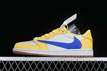  Travis Scott x Air Jordan 1 Retro OG SP Low Canary W