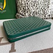 Goyard Compagnon Universel A4 Bag Green Size 4 x 24 x 34 cm - 5