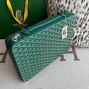 Goyard Compagnon Universel A4 Bag Green Size 4 x 24 x 34 cm - 4