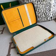 Goyard Compagnon Universel A4 Bag Green Size 4 x 24 x 34 cm - 2