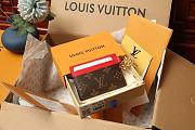 Louis Vuitton LV Charm Card Holder M82739 Monogram Size 10.2 x 7.3 x 0.3 cm - 1