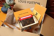 Louis Vuitton LV Charm Card Holder M82739 Monogram Size 10.2 x 7.3 x 0.3 cm - 2