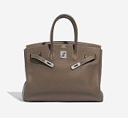 Hermès Birkin 50 Togo Etoupe Silver Hardware (All Handmade) - 2