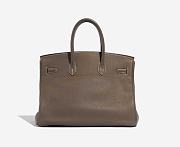 Hermès Birkin 50 Togo Etoupe Silver Hardware (All Handmade) - 5