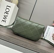 Loewe Mini Puffer Goya Dark Green Size 20 x 13 x 6 cm - 5