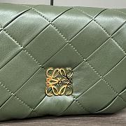 Loewe Mini Puffer Goya Dark Green Size 20 x 13 x 6 cm - 2