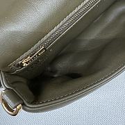 Loewe Mini Puffer Goya Dark Khaki Size 20 x 13 x 6 cm - 5