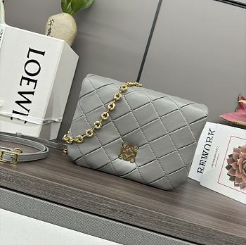 Loewe Mini Puffer Goya Grey Size 23 x 9 x 17 cm