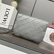 Loewe Mini Puffer Goya Grey Size 23 x 9 x 17 cm - 3