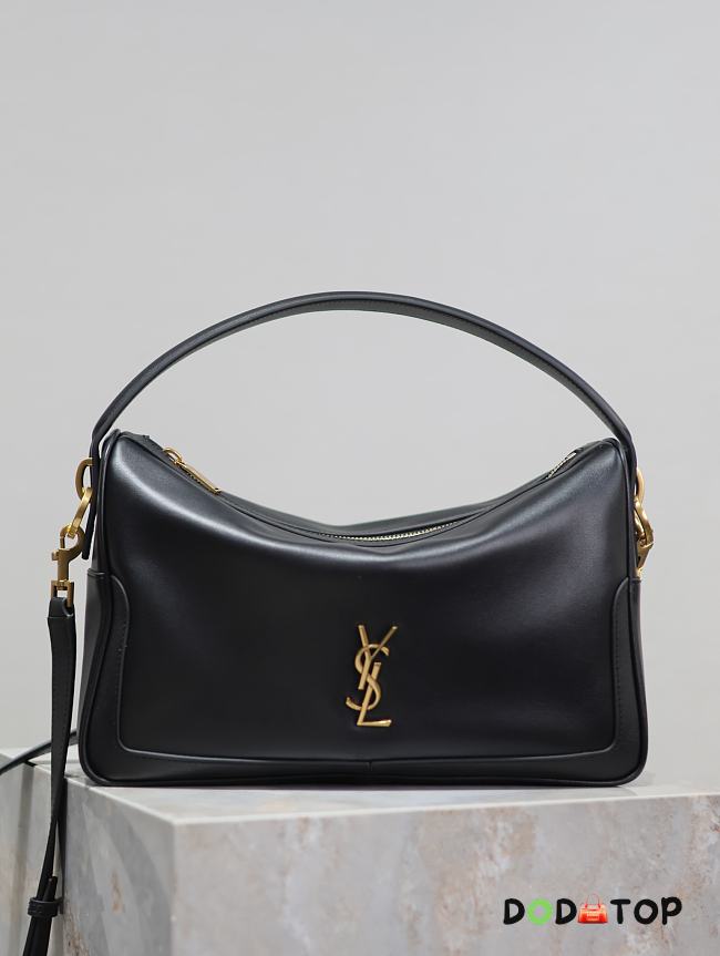 YSL Camera Supple Black Bag Size 28 × 15 × 9 cm - 1