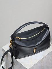 YSL Camera Supple Black Bag Size 28 × 15 × 9 cm - 2