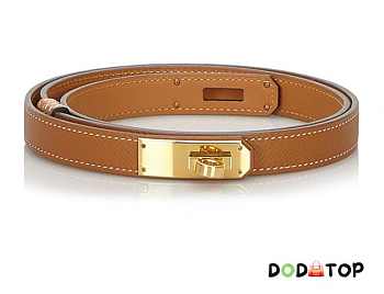 Hermes Belt Epsom Leather Gold Bucket 1.8 cm