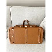 Hermes Hac 50 In Gold Togo With Silver Hardware Size 50 cm - 3