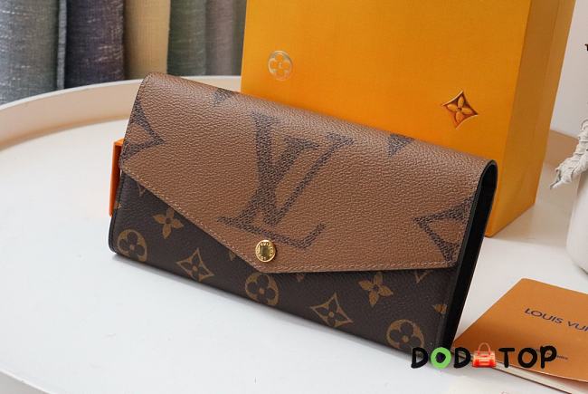 Louis Vuitton Sarah Wallet Long Wallet Size 19.5 x 10.5 x 2.5 cm - 1