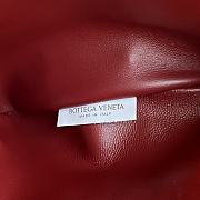 Bottega Veneta Mini Solstice Heart Red Bag Size 22 x 18 x 2 cm - 4