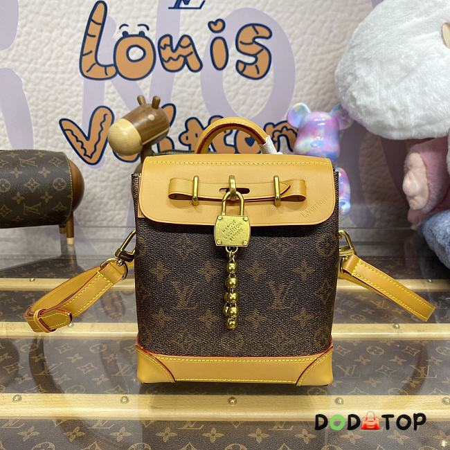 Louis Vuitton Steamer 15 Monogram Bag Size 16.5 x 20 x 8.5 cm - 1