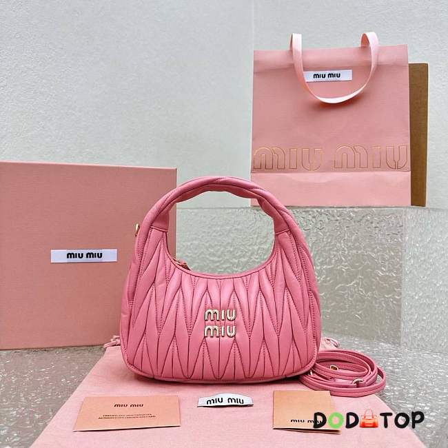 Miumiu Hobo Pink Bag Size 20 cm - 1