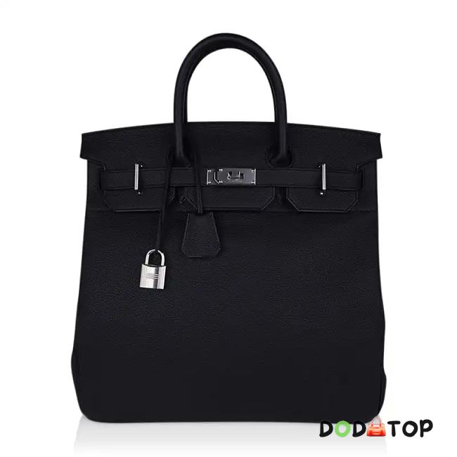 Hermes HAC Birkin 40 Bag Black - 1