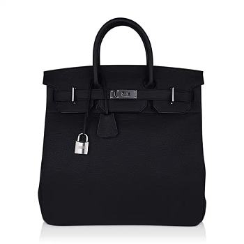 Hermes HAC Birkin 40 Bag Black