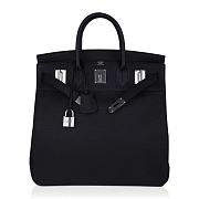 Hermes HAC Birkin 40 Bag Black - 4