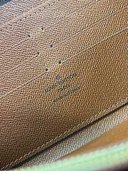 Louis Vuitton LV Zipper Wallet M11611 Size 19 cm - 4