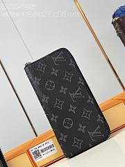 Louis Vuitton LV Zipper Wallet M11611 Black Size 19 cm - 1