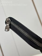 Louis Vuitton LV Zipper Wallet M11611 Black Size 19 cm - 6