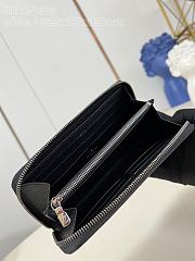 Louis Vuitton LV Zipper Wallet M11611 Black Size 19 cm - 4