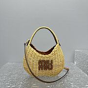 Miu Miu Summer Pastoral Straw Bag Size 20 x 6 x 17 cm - 4