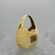 Miu Miu Summer Pastoral Straw Bag Size 20 x 6 x 17 cm - 6