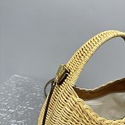 Miu Miu Summer Pastoral Straw Bag Size 20 x 6 x 17 cm - 5