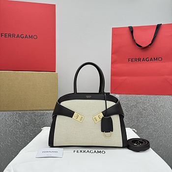 Ferragamo Hug Tote Bag Size 32 x 22 × 14 cm