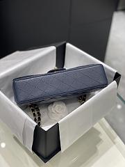 Chanel Cf Medium Caviar Navy Blue Gold Hardware Size 25.5 cm - 5