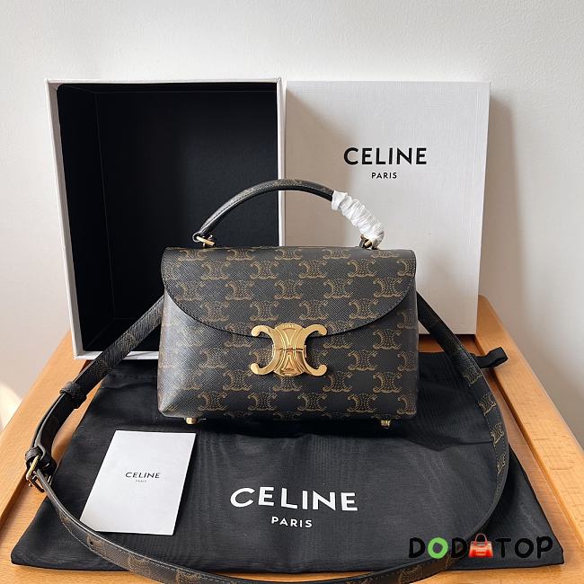 Celine Nino Bag Brown Size 20.5 x 13 x 8 cm - 1