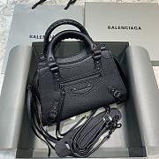 Balenciaga Neo Classic Shoulder Bag Black Size 22 x 9 x 14.5 cm - 1