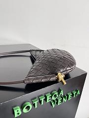 Bottega Veneta Mini Solstice Dark Brown Size 28 x 18 x 5 cm - 6