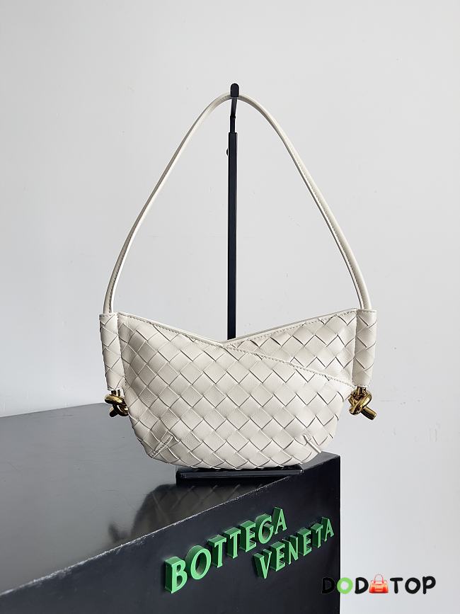 Bottega Veneta Mini Solstice White Size 28 x 18 x 5 cm - 1