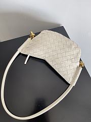 Bottega Veneta Mini Solstice White Size 28 x 18 x 5 cm - 6