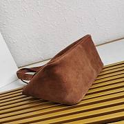 Prada Suede Shoulder Bag Size 25 x 21.5 x 14 cm - 5