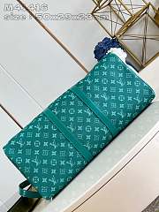 Louis Vuitton Keepall 50 Handbag Green Flower Size 50 x 29 x 23 cm - 2