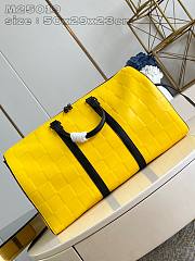 Louis Vuitton Keepall 50 Handbag Yellow Size 50 x 29 x 23 cm - 4