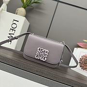 Loewe Goya Bag Purple Size 19 x 13 x 6 cm - 1