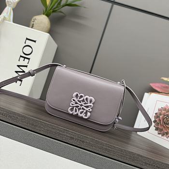 Loewe Goya Bag Purple Size 19 x 13 x 6 cm