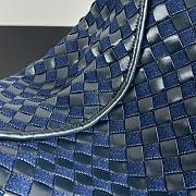 Bottega Veneta Hop Large Bag Blue Size 54 x 24 x 13 cm - 3