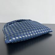 Bottega Veneta Hop Small Bag Blue Size 41 x 20.5 x 7.5 cm - 6