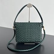 Bottega Veneta Swing Dark Green Size 25 x 19 x 6 cm - 6