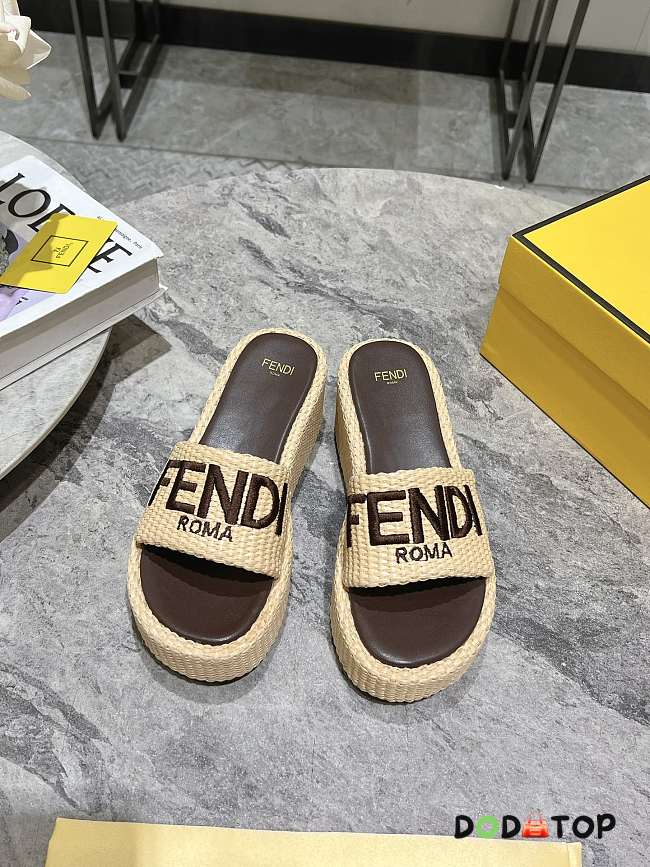 Fendi Espadrille Sandals - 1