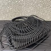 Valentino Garavani Allknots Woven Tote Bag Black Size 38 x 34 x 7cm - 6