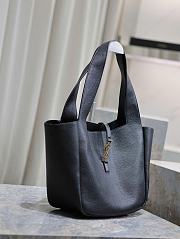 YSL Bea Hobo Black Bag Size 50 x 28 x 18 cm - 6