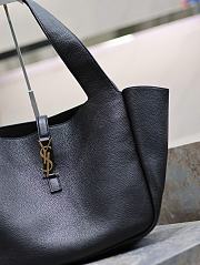 YSL Bea Hobo Black Bag Size 50 x 28 x 18 cm - 2